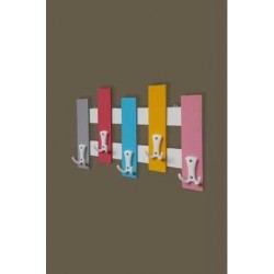 Ahşap Renkli Askılık