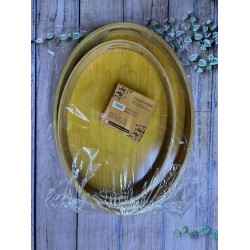 Bambu 2 Li Oval tepsi YLMZ-2LITPO Bambu 2 Li Oval tepsi YLMZ-2LITPO