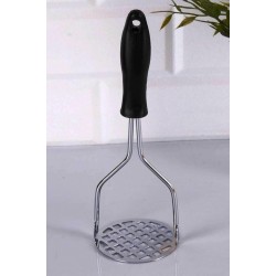 Metal Patates Ezici Paslanmaz Plastik Saplı YLMZ-1618