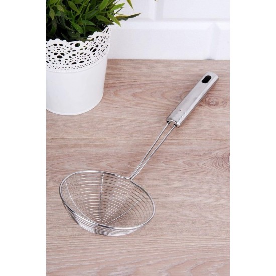 Metal Paslanmaz Kevgir 14 Cm