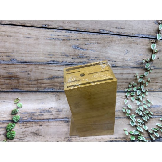 Bambu Bıçak Standı Bambu Bıçak Standı