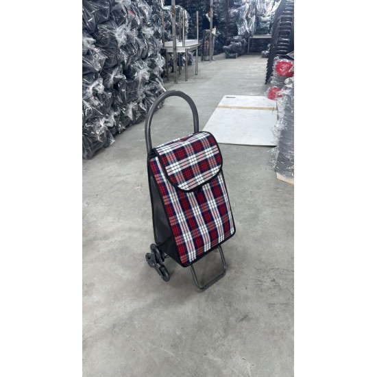 Büyük Torbalı Pazar Arabası Jumbo Ekose 3 Teker