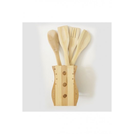 Bambu Kare Kaşık Seti YLMZ-KR-KS Bambu Kare Kaşık Seti YLMZ-KR-KS