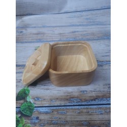 Bambu Kare Baharatlık-Şekerlik YLMZ-KR-BHR Bambu Kare Baharatlık-Şekerlik YLMZ-KR-BHR