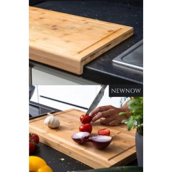 Bambu Tezgah Üstü Kenarlı Kesme Tahtası YLMZ-293 Bambu Tezgah Üstü Kenarlı Kesme Tahtası YLMZ-293