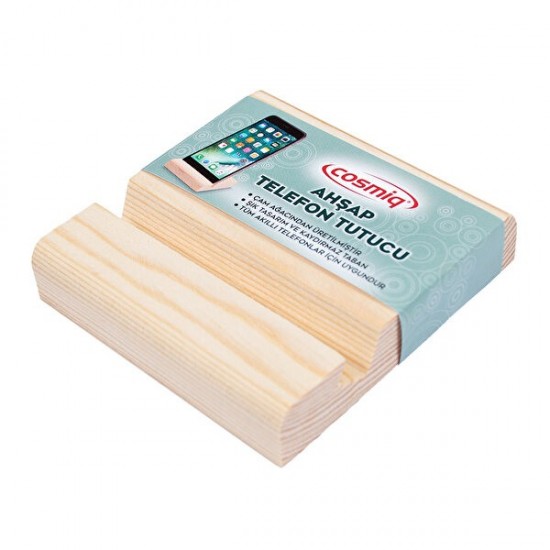 Ahşap Telefon Standı