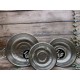 Paslanmaz Metal Süzgeç Çift Kulp 22.5 CM YLMZ-1642
