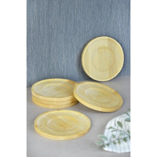 Bambu Çay Tabağı 6-lı YLMZ-290-B